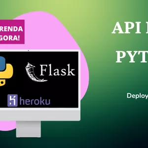 Imagem de capa para o Curso online Crie APIs REST com Python e Flask