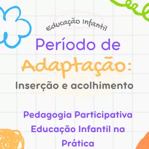Imagem de capa para o Ebook Período de adaptação: Inserção e acolhimento.