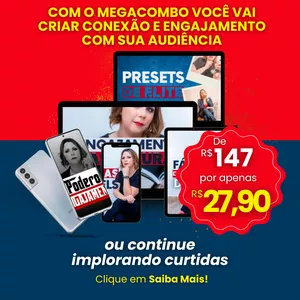 Imagem de Mega Combo do Engajamento criado por Nani Sander na hotmart