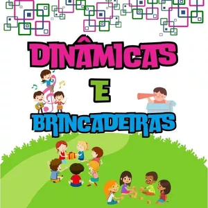 Imagem de capa para o Ebook Dinâmicas e Brincadeiras.