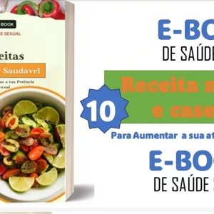 Imagem de capa para o Ebook 10 Receita caseira e natural para aumentar a sua potência Sexual
