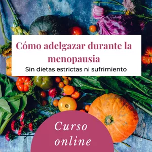 Imagen de portada para Curso online Cómo adelgazar durante la menopausia