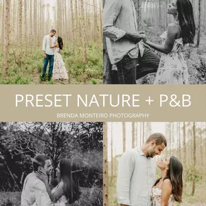 Imagem de capa para o Curso online Preset Nature + P&amp;B