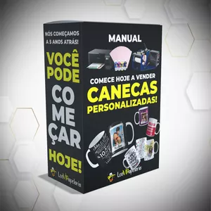 Imagem de capa para o Curso online Manual do Sublimador! - "Comece HOJE a vender Canecas Personalizadas!