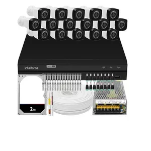 Imagem de capa para o Curso online Kit Dvr Intelbras 16 Canais H.265 2tb 16 Câmeras Full Hd 20m