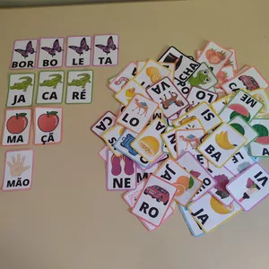 Imagem de capa para o Ebook FICHAS SILÁBICAS