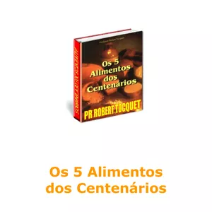 Imagem de capa para o Ebook Os 5 Alimentos dos Sedentários