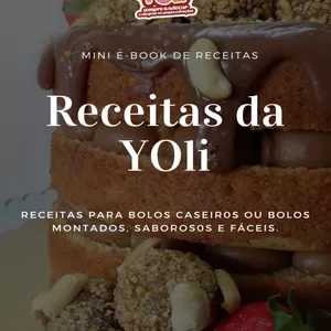 Imagem de capa para o Ebook Mini E-book de receita