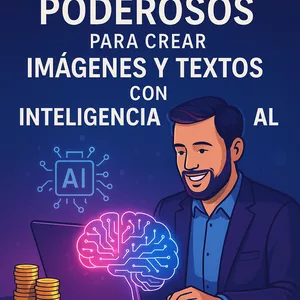 Imagen de portada para Ebook 50 PROMPTS PODEROSOS PARA CREAR IMÁGENES Y TEXTOS CON INTELIGENCIA ARTIFICIAL