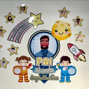 Imagem de capa para o Ebook Painel Dia dos Pais Estrelas 