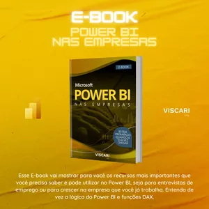Imagem de capa para o Ebook E-Book Power BI nas Empresas