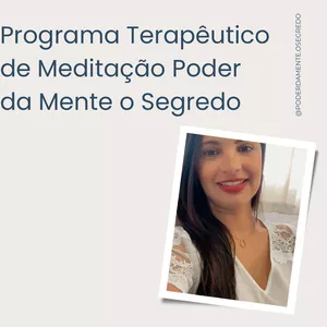 Imagem do curso Programa Terapêutico de Meditação Poder da Mente O Segredo 