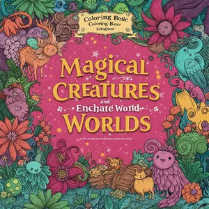 Cover image for Ebook Coloring book magical creatures
