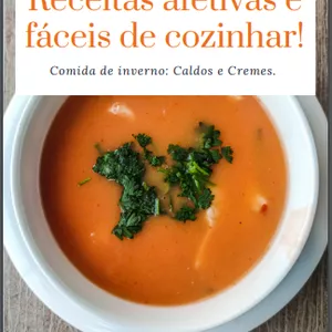 Imagem de capa para o Ebook Receitas Afetivas e Fáceis de Cozinhar: Comidas de Inverno