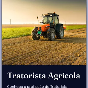 Imagem de capa para o Ebook Tratorista Agrícola 