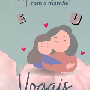 Imagem de capa para o Ebook Aprendendo com a mamãe - Vogais