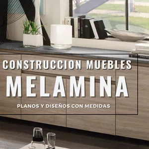 Imagen de portada para Ebook Muebles con Melamina (Diseños y Planos paso a paso)