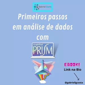 Imagem de capa para o Ebook Primeiros passos em análises de dados com GraphPad Prism