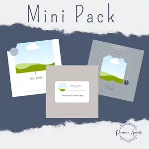 Imagem principal do produto  Mini Pack - Instagram