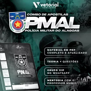 Imagem de INTENSIVÃO  PMAL  criado por Vetorial Concursos na hotmart