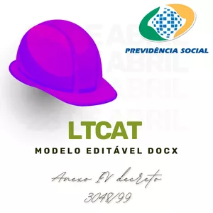 Imagem de capa para o Curso online LTCAT - (Laudo técnico de condições ambientais do trabalho) LI e LP