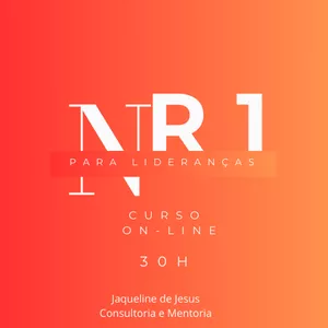 Imagem de capa para o Curso online NR1  PARA LIDERANÇAS
