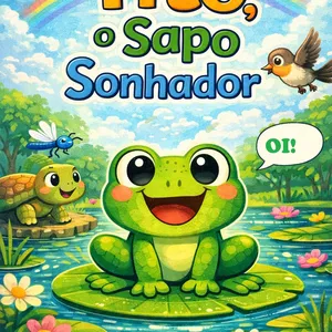 Imagem de capa para o Ebook TITO, O PEQUENO SAPO