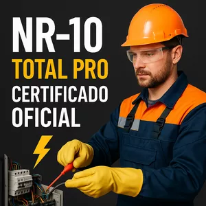 Imagem do curso NR-10 Total Pro – Certificado Oficial 