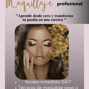 Imagen de portada para Curso online Curso digital de maquillaje profesional 