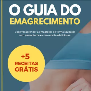 Imagem de capa para o Ebook receitas de emagrecimento
