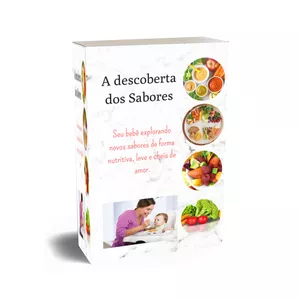 Imagem de capa para o Ebook A descoberta dos Sabores.