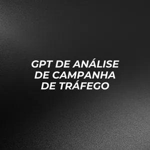 Imagem de capa para o Curso online GPT de Análise e Otimização de Campanhas