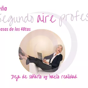 Imagen de portada para Curso online Diseña Tu segundo aire profesional Cuando pasas de los 40tas 