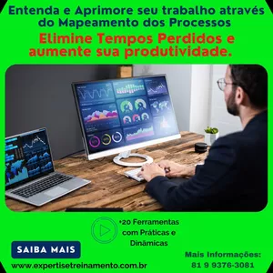 Imagem de capa para o Curso online Curso Mapeamento de Processos