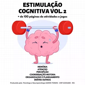 Apostila de Estimulação Cognitiva Vol. 2 - EM PDF por Iasmin Teixeira Fernandes Tonon