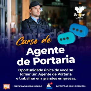Imagem do curso Curso Agente de Portaria