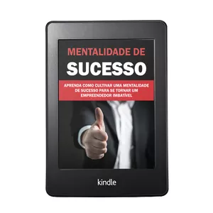 Imagem de capa para o Ebook Mentalidade de SUCESSO