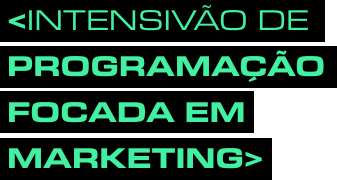 Imagem do curso Bootcamp de Programação focada em Marketing