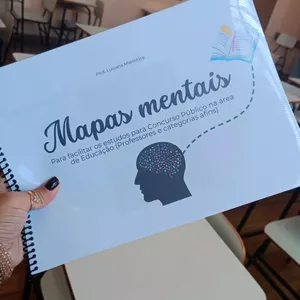 Imagem de capa para o Ebook Mapas Mentais Pedagógicos