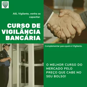 Imagem de capa para o Curso online Curso de Complementar em Vigilância Bancária