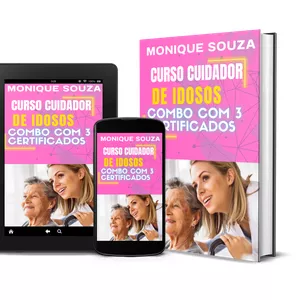 Imagem de CURSO CUIDADOR DE IDOSOS COM CERTIFICADO criado por Monique Souza na hotmart