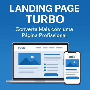 Imagem de capa para o Curso online Landing Page Turbo - Converta Mais com uma Página Profissional