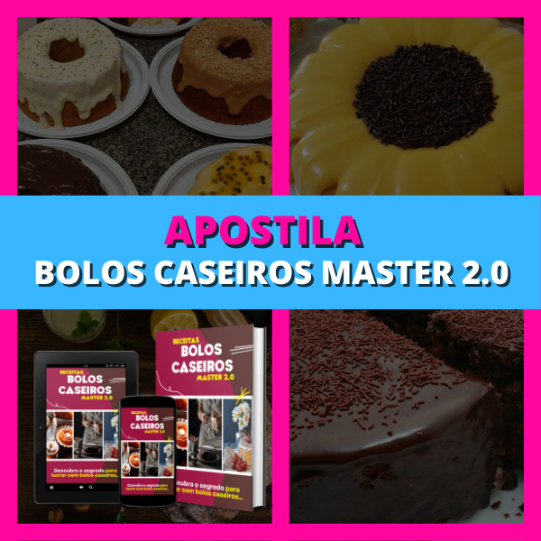 E-book Bolos Caseiros