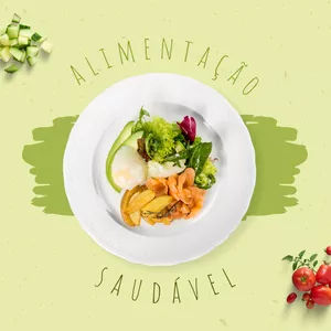 Imagem de capa para o Ebook Receitas Para Uma Alimentação Saudável e Regrada