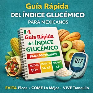 Imagen de portada para Ebook Guía Rápida del Índice Glucémico para Mexicanos