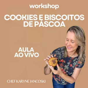 Imagem de capa para o Curso online Workshop Cookies e Biscoitos de Páscoa