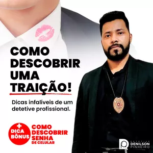 Imagem de capa para o Ebook (COMO DESCOBRIR UMA TRAIÇÃO!) Dicas infalíveis de um detetive profissional.