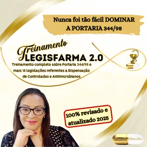 Imagem de capa para o Curso online Treinamento LegisFarma 2.0