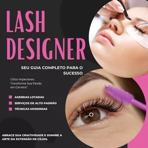 Imagem de capa para o Ebook Apostila Lash Designer