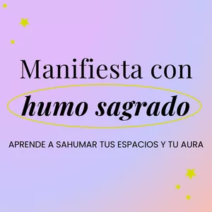 Imagen de portada para Curso online Manifiesta con humo sagrado